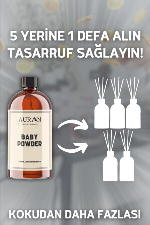 Babypuder mit Nachfüllstift Raum- und Raumduft-Essenz-Nachfüllflasche Nachfüllflasche Babypuder 250 ml - 7