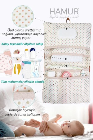 Babywindelpflegetaschen-Organizer Urcin E64BC0852849HM - 6