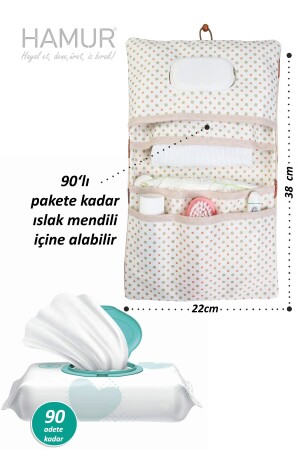 Babywindelpflegetaschen-Organizer Urcin E64BC0852849HM - 8