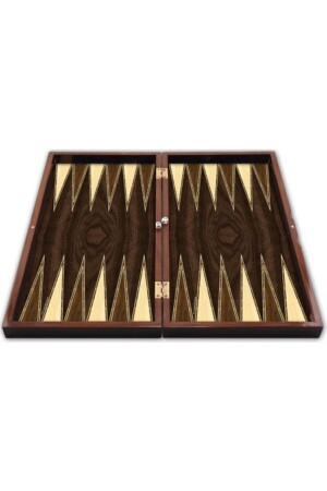 Backgammon-Dame-Set aus Walnussfurnier CVZTVLAMPK753159 - 4