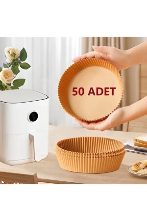 Backpapier für Airfryer-Fritteusen – Airfryer-Einlagen Air Fryer-xiaomi-philips Ölfrei Tefal-kumtel-mi - 3