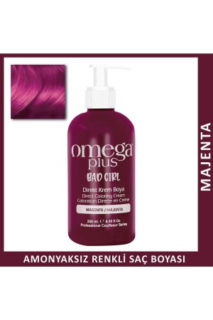 Bad Girl MAJENTA Ammoniakfreies farbiges Haarfärbemittel 250 ml - 1