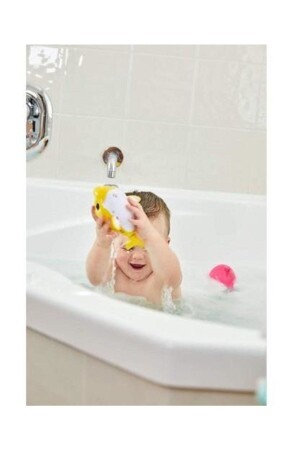 Badespielzeug Baby Shark, schwimmende und akustische Figur, rosa BAH03000P - 3