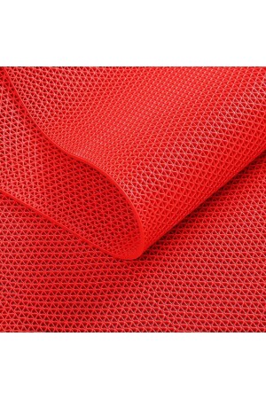 Badezimmer-Duschmatte Z-Mat – rutschfeste Nassbodenmatte – ROT – Breite: 90 cm x 1 m - 5