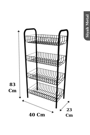 Badezimmer-Metallregal, Badezimmer-Organizer, Mehrzweck-Metallregal - 6