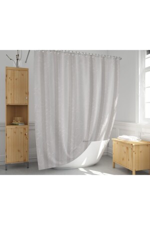 Badezimmervorhang 1 x 180 x 200 cm, einflügeliger Duschvorhang mit Ring, Geschenk 5026 BAPEVD5026STT - 2