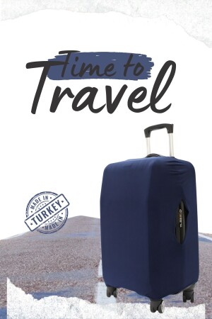 BAGLİNE VALİZ KILIFI (VALİZ -BAVUL KORUYUCU ) DÜZ RENKLER S BEDEN KABİN BOY - Bagline