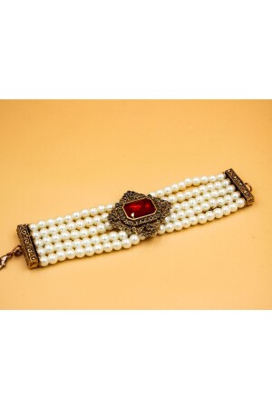 Baguette-Perlenarmband - 8