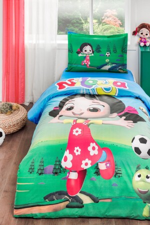 Bahar Tek Kişilik Lisanslı Çocuk Nevresim Takımı E1801105 - Niloya