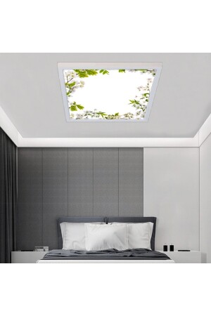 Baharlım Deckenleuchter-60x60-led-54watt-An der Decke befestigte Lampe-Heimbeleuchtung-moderne Wohnzimmer-Kronleuchter-Uv GP-2025-Baharlım - 6