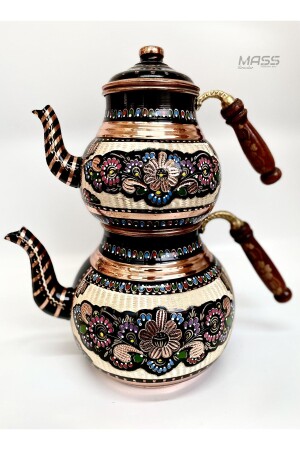 Bakır Battal Boy Çaydanlık Takımı BTTLBYÇYDNLK - ErzincanBakır