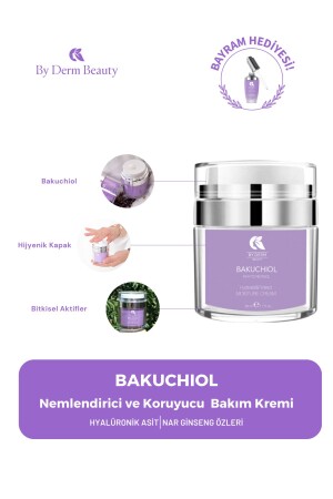 Bakuchiol Nemlendirici Ve Koruyucu Bakım Kremi - Hydrate & Protect Moisture Cream BY06 - 1