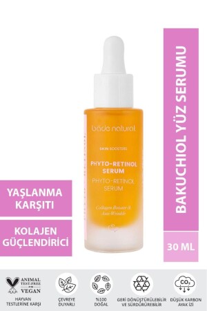 Bakuchiol Phyto Retinol Yüz Serumu Yaşlanma Ve Kırışıklık Karşıtı 30 Ml BN203 - 2