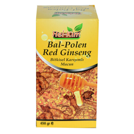 Bal Polen Red Ginsengli Bitkisel Karışımlı Macunnu 450 Gr - 7