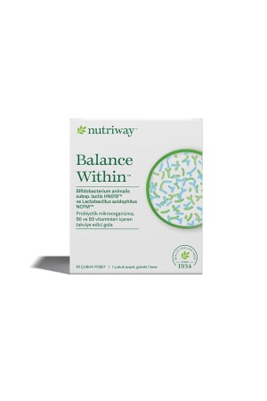 Balance Within Probiyotik Mikroorganizma İçeren Takviye Edici Gıda - Nutriway