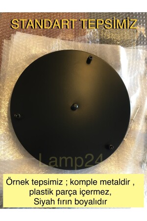 Bali Serisi 7’li Modern Sarkıt Avize - Bakır Renk Kaplama Ve Bal Renk Camlı TRK-GLOPBKR - 5