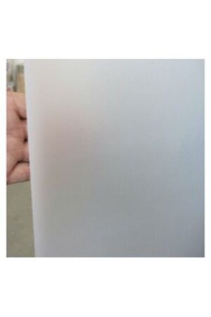 Balkon Camı Kaplama Folyosu 60cmx3mt Buzlu Cam Filmi Kendinden Yapışkanlı - Mandalin Enjoy