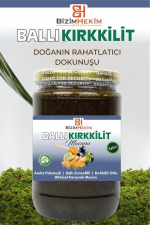Ballı Kırkkilit Macunu 420 gr Andız Pekmezli Zencefilli Kırkkilit Otlu Bitki Karışımlı Doğal Macun - Bizimhekim