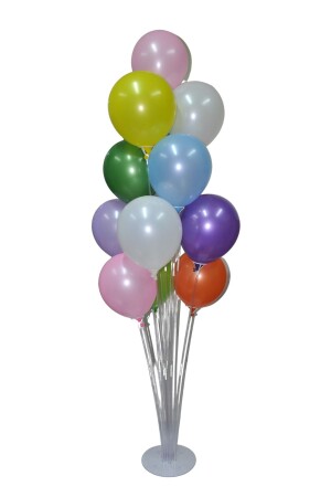 Ballon-Dekorationsständer, Party-Dekorationsgerät mit 13 Stäben, 140 cm - 1