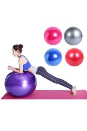 Ballset 65 cm Pilatesball + 25 cm Pilatesball + Doppelpumpe - 3