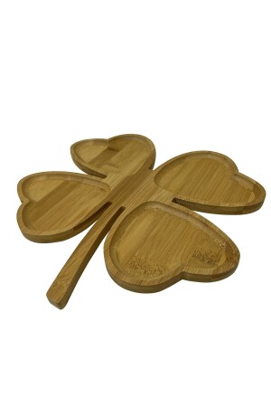 Bambu Clover Kahvaltılık- Çerezlik 26*26*1,2cm MGSS9864645 - 4