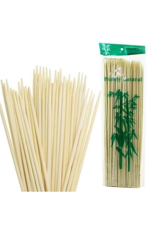 Bambu Çöp Şiş Kurabiye Çubuğu 25 cm 90 Adet - 1