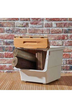 Bambu Tekli Organizer - 33 lt ( 1 ADET ) 06APK040 - 1