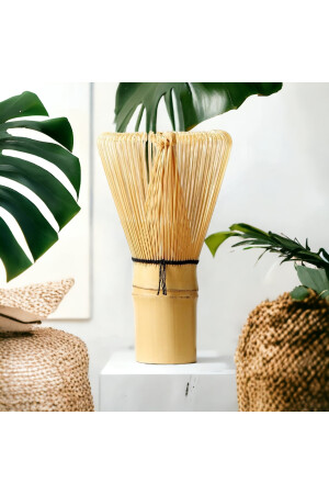 Bambu Whisk - Bambu Scoop ( Çayı Için El Yapımı Bambu Karıştırıcı Ve Bambu Kaşık) bambuwhiksvescoop - 6