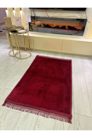 Bambu Yüzey Dokuma Taban Seccade Kalın Diz Ağrıtmayan Yumuşak Makinede Yıkanabilir Seccade - Center Avm