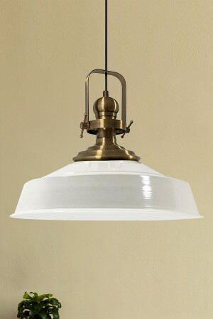 منز-بيضاء الداخلية البيضاء النبيلة الواحدة الشنابل القديمة الرأس الراجعية مصباح اللوم المطعم مقهى غرفة المعيشة الشنابل - Bamyum