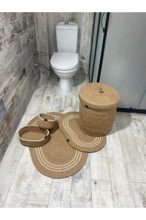 مجموعة الحمام - مجموعة الحمام - مجموعة السلة القذرة - مجموعة المود - مجموعة السلة البيضاء - سلة الغسيل - مجموعة الحمام الرائعة - Ersu Ahat Home Design Ea