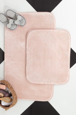 Badezimmer-Set, kleine Größe, 2-teilig (80 x 50) (50 x 40) SrBnytkm80 x 50/50 x 40 - Sarar