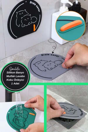 MNZ - حمام ومطبخ الغطاء مضاد للنفايات الحماية من الورم سليكون الدمومة - Omilife