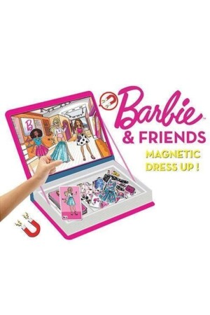 Barbie And Friends Fashion Magnetic Dress Up Game Kostüme 62 Teile 154851s - 2