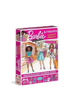 Barbie And Friends Fashion Magnetic Dress Up Game Kostüme 62 Teile 154851s - 1