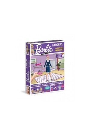Barbie Careers Manyetik Kıyafet Giydirme Oyunu Meslekler BC0020 - Diytoy