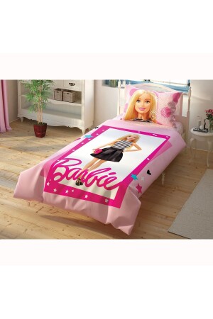 Barbie Çek Canlandır Pamuk Lisanslı Nevresim Takımı - 3