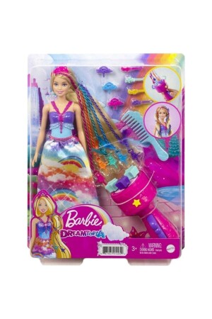 Barbie Dreamtopia Puppe mit geflochtenem Haar Gtg00. GTG00 - 1