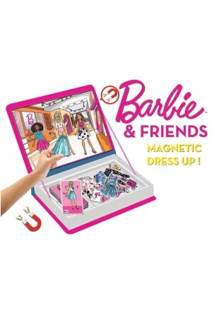 Barbie Fashionistas Magnetisches Anziehspiel, 62 Teile - Diytoy