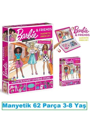 Barbie Fashionistas Manyetik Kıyafet Giydirme Oyunu 62 Parça 11857 - 2