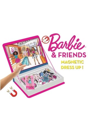 Barbie Fashionistas Manyetik Kıyafet Giydirme Oyunu 62 Parça - 1
