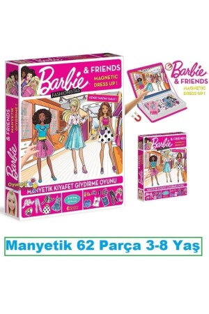 Barbie Fashionistas Manyetik Kıyafet Giydirme Oyunu 62 Parça - 2
