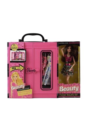 Barbie Gardrop Çanta 30 Parça Aksesuarlı - 1