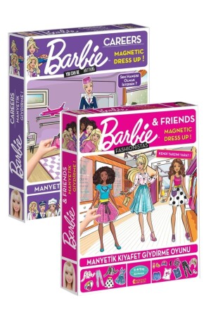 Barbie Magnetic Dress Up und Barbie Diytoy Magnetic Dress Up Spiel, lizenziert von DTBMKG - 1