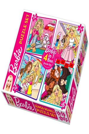 Barbie-Puzzle 4 in 1 - 1