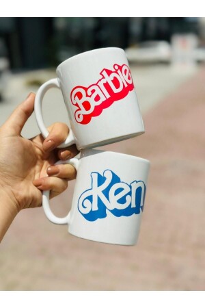 Barbie und Ken Doppelbecher Tasse kp4204 - 1