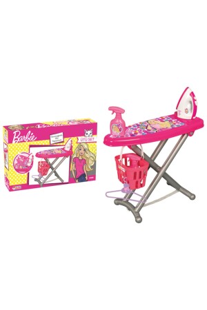 Barbie Ütü Seti Kız Çocuk Oyuncak Ütü Masası Set-1506 1506-0001 - 3