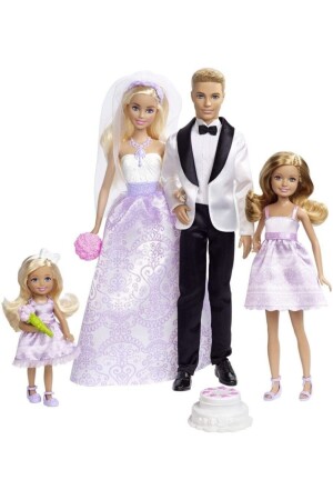 Barbie Ve Ken Evleniyor Oyun Seti - Djr88 P11393S5508 - 2