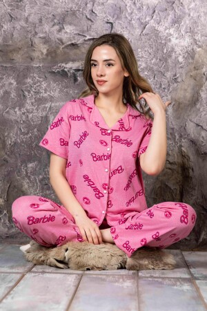 Barbie Yazlık Pijama Takımı Yeni Sezon - 1