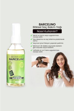 Barcelino Saç Bakım Yağı 150 ml - 4